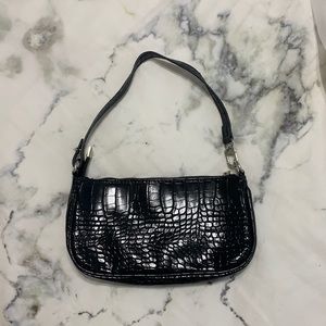Small crocodile purse